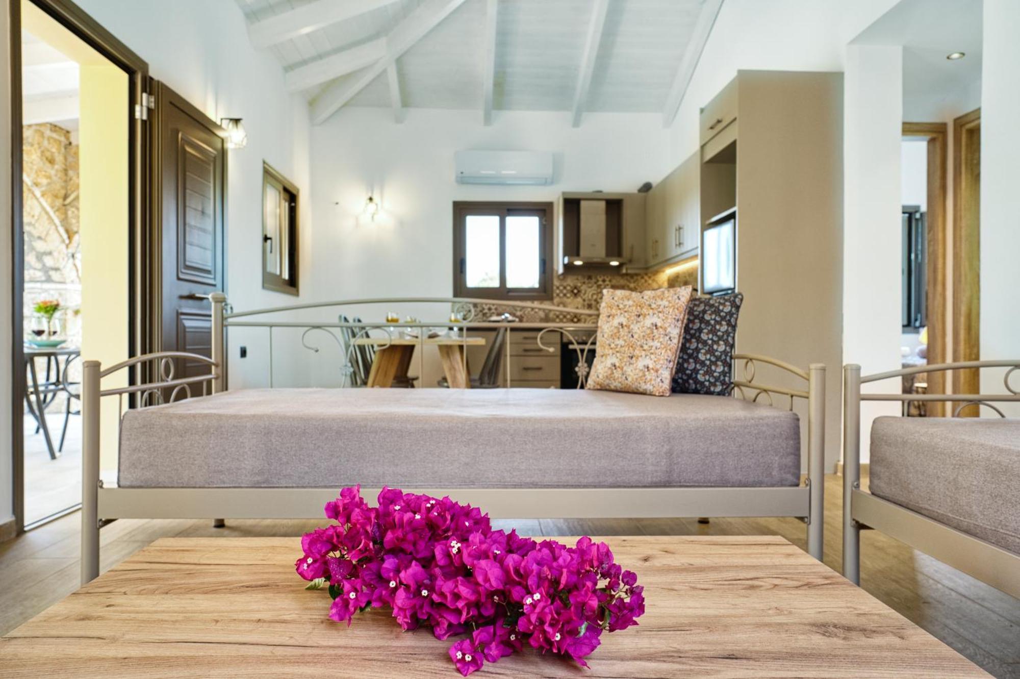 Astarte Villas - Astra Private Villas With Pool Василикос Экстерьер фото
