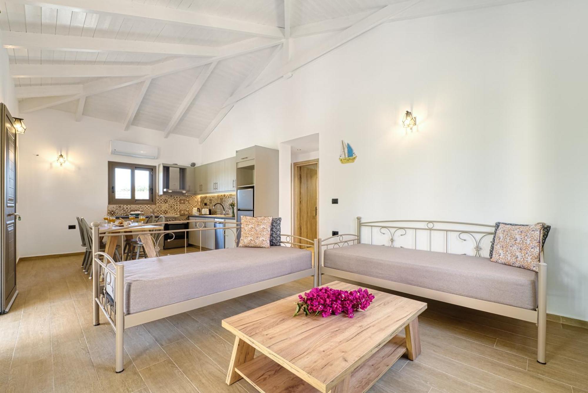 Astarte Villas - Astra Private Villas With Pool Василикос Экстерьер фото