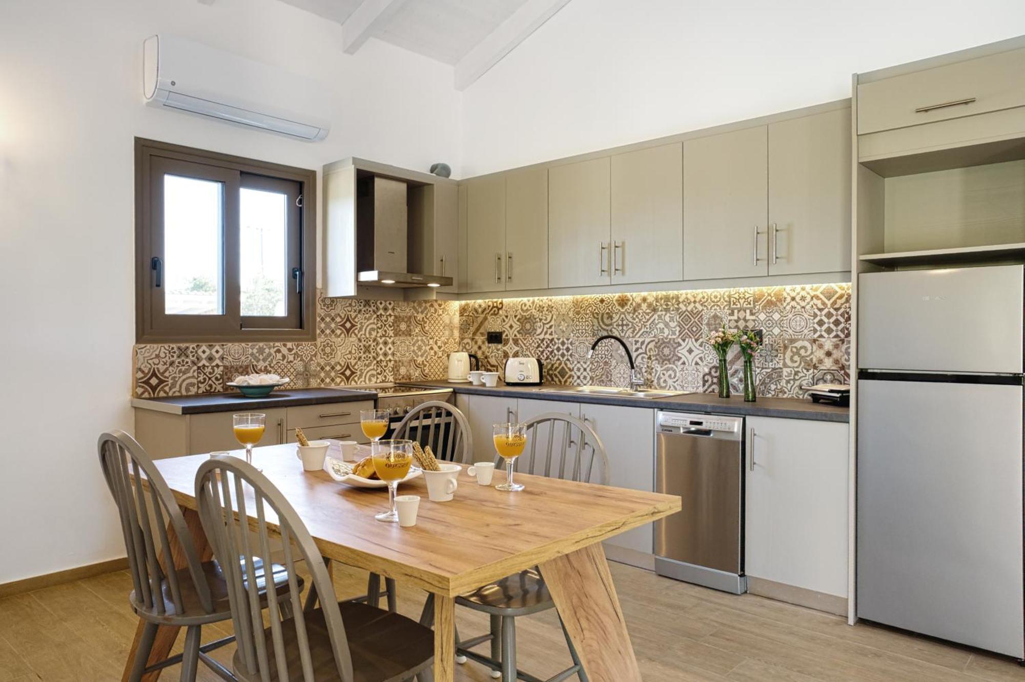 Astarte Villas - Astra Private Villas With Pool Василикос Экстерьер фото