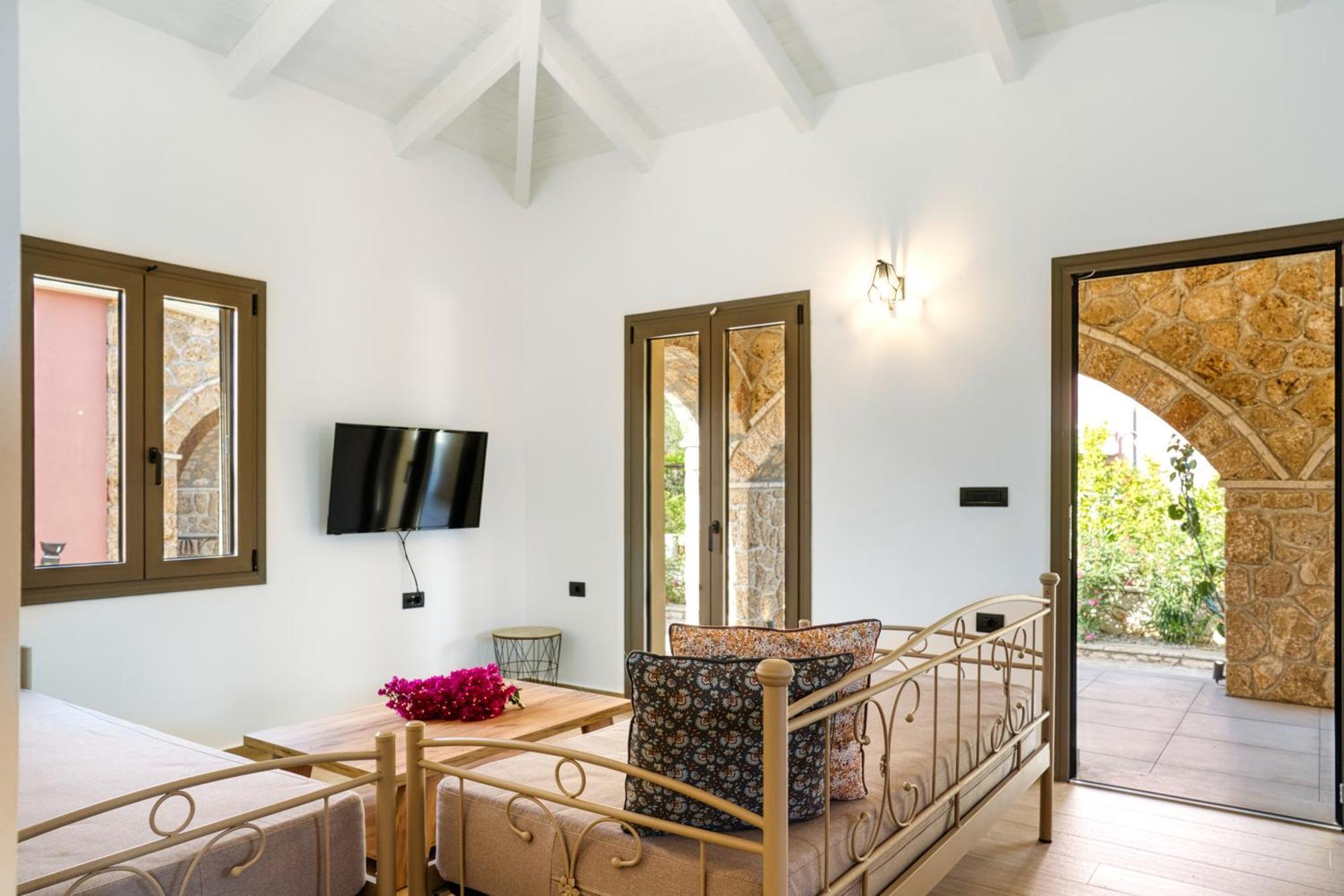 Astarte Villas - Astra Private Villas With Pool Василикос Экстерьер фото
