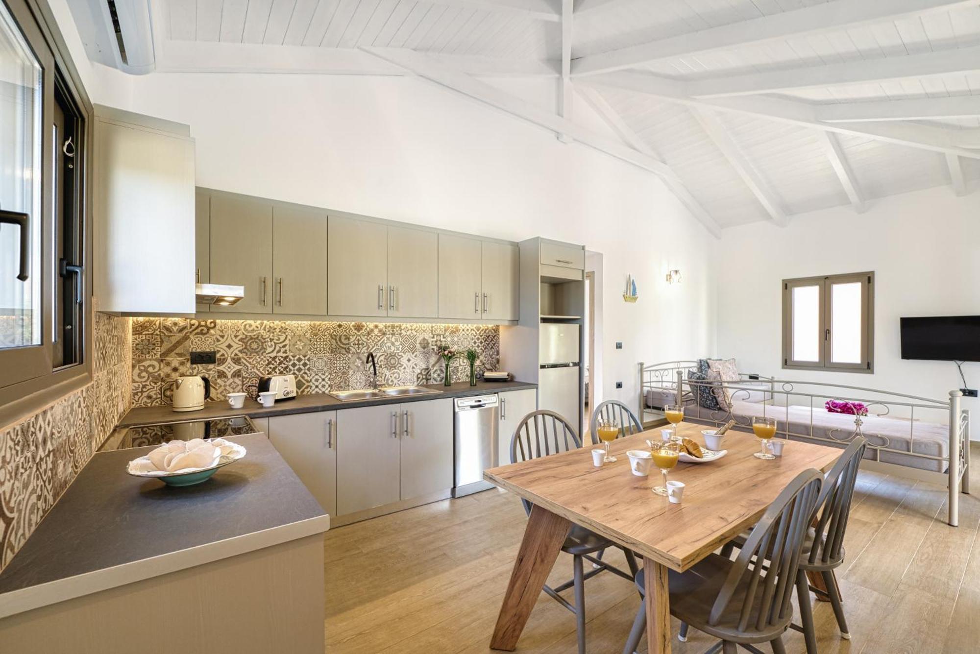 Astarte Villas - Astra Private Villas With Pool Василикос Экстерьер фото